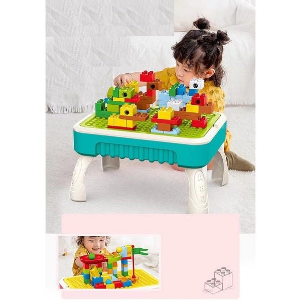 2-in-1 Blocks and Drawing Table
