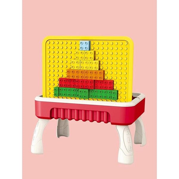 2-in-1 Blocks and Drawing Table