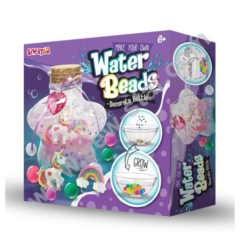 Unicorn Water Beads Kit - Create Your Own Magical Oasis Science Kit