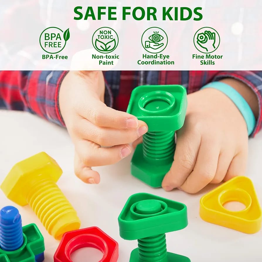 STEM Nuts and Bolts Building Blocks