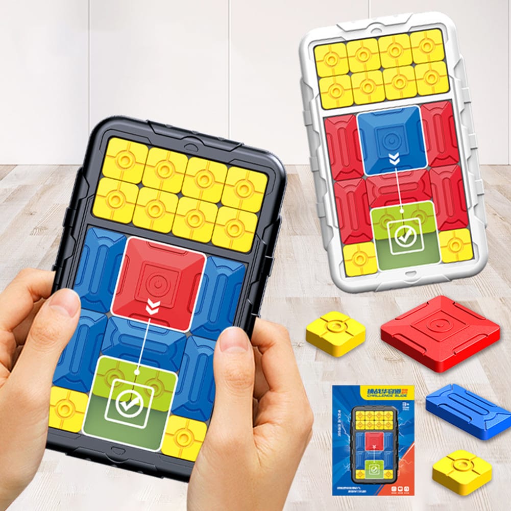 Magnetic Brain Teaser Slide Puzzle Game β Double Player