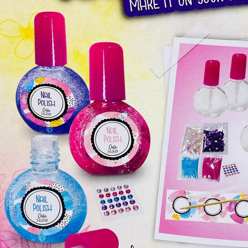 Make Your Own 2in1 Nail Art Pen and Brush Kit