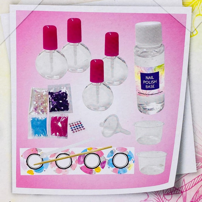 Make Your Own 2in1 Nail Art Pen and Brush Kit