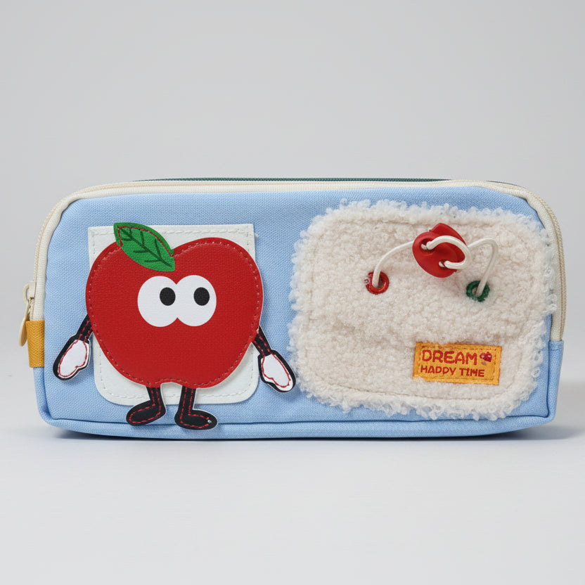 Cute Cartoon Multi-Compartment Pencil Case