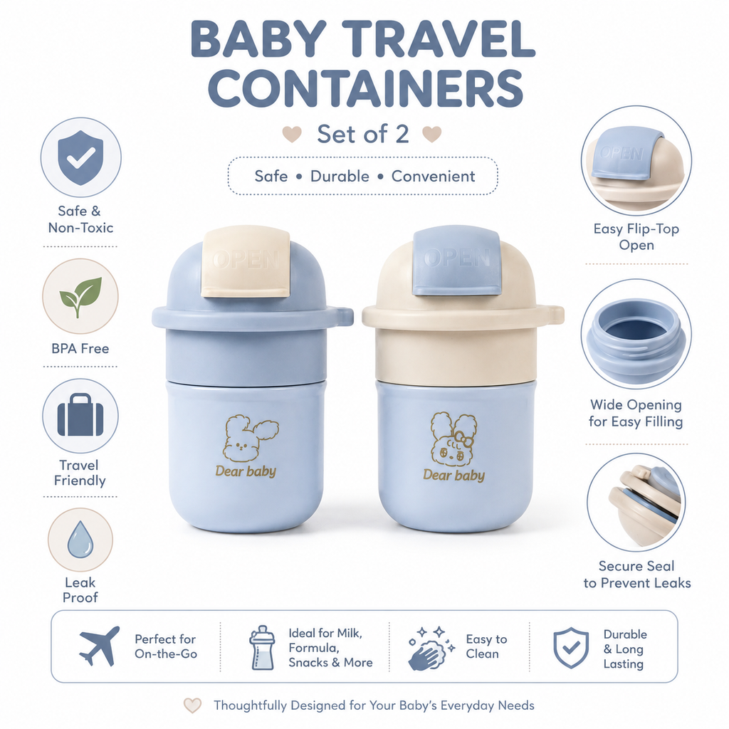 Baby Travel Containers