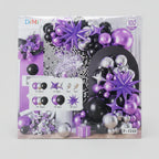 Black Purple Balloon Garland Kit – 100 PCS Party Balloons