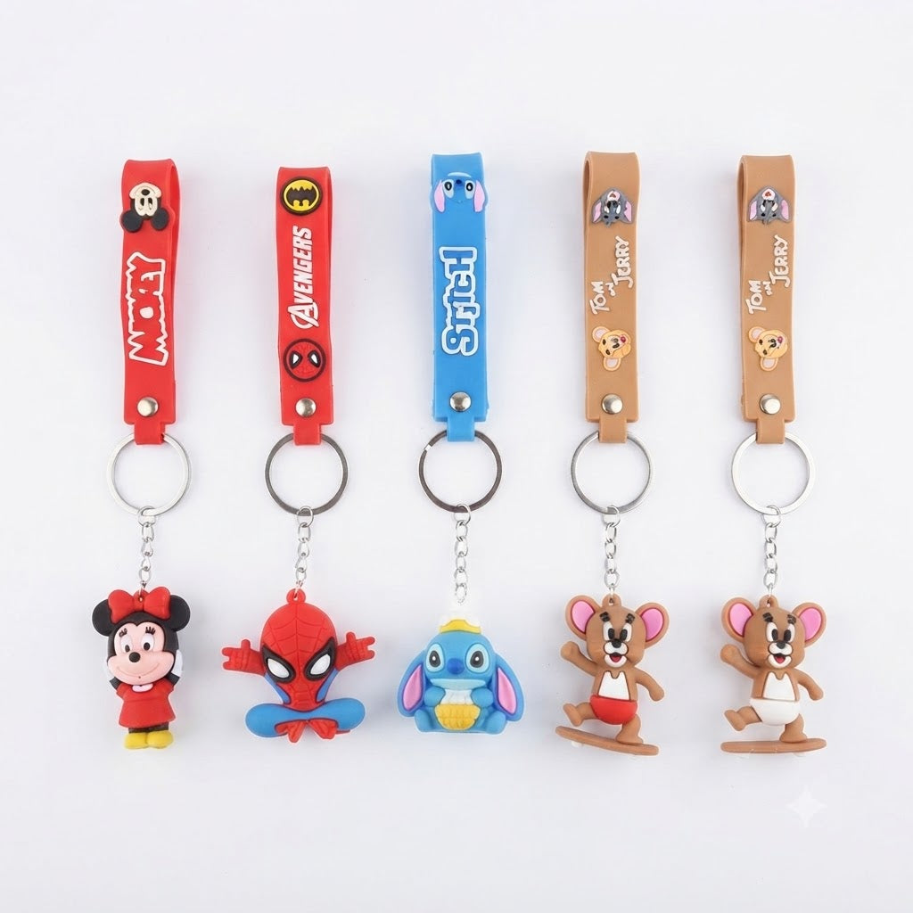 Cartoon Character Keychains