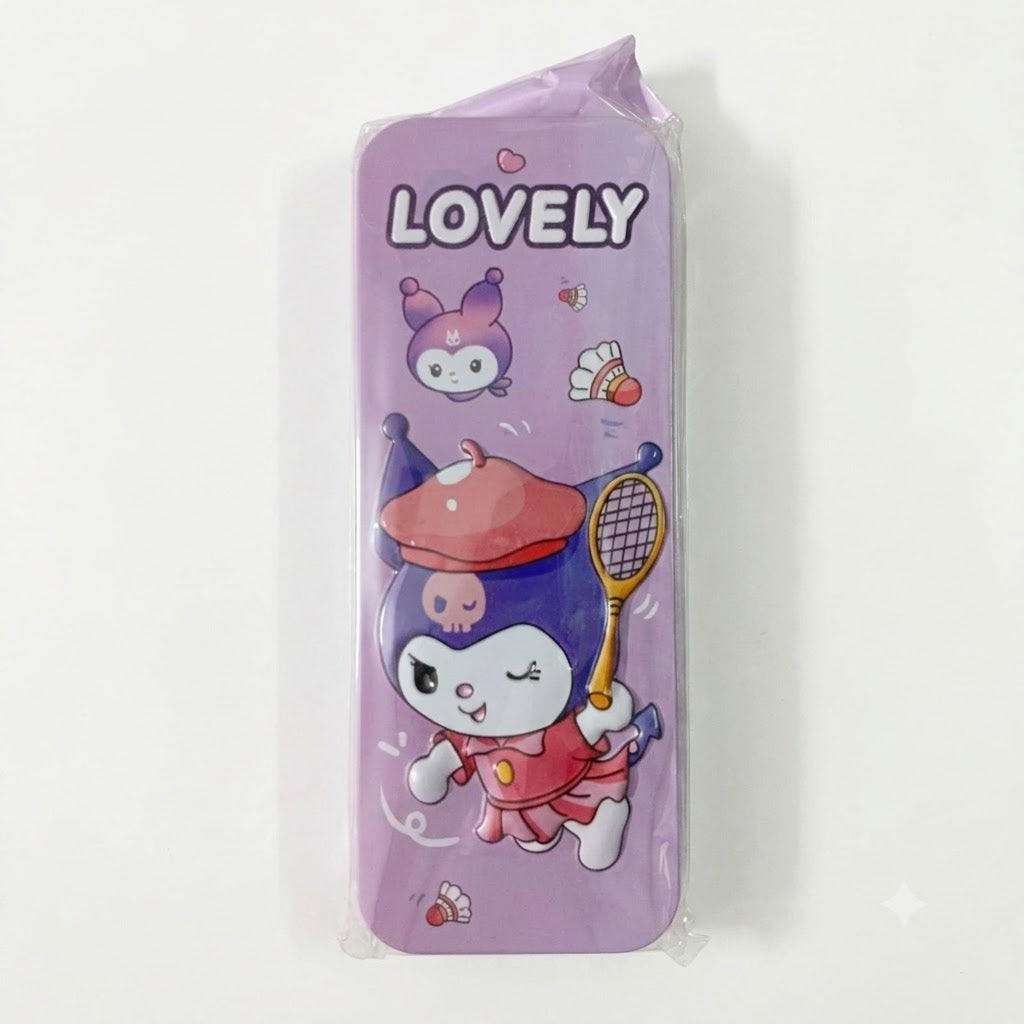 Metal Pencil Box with Multi Characters - Collection