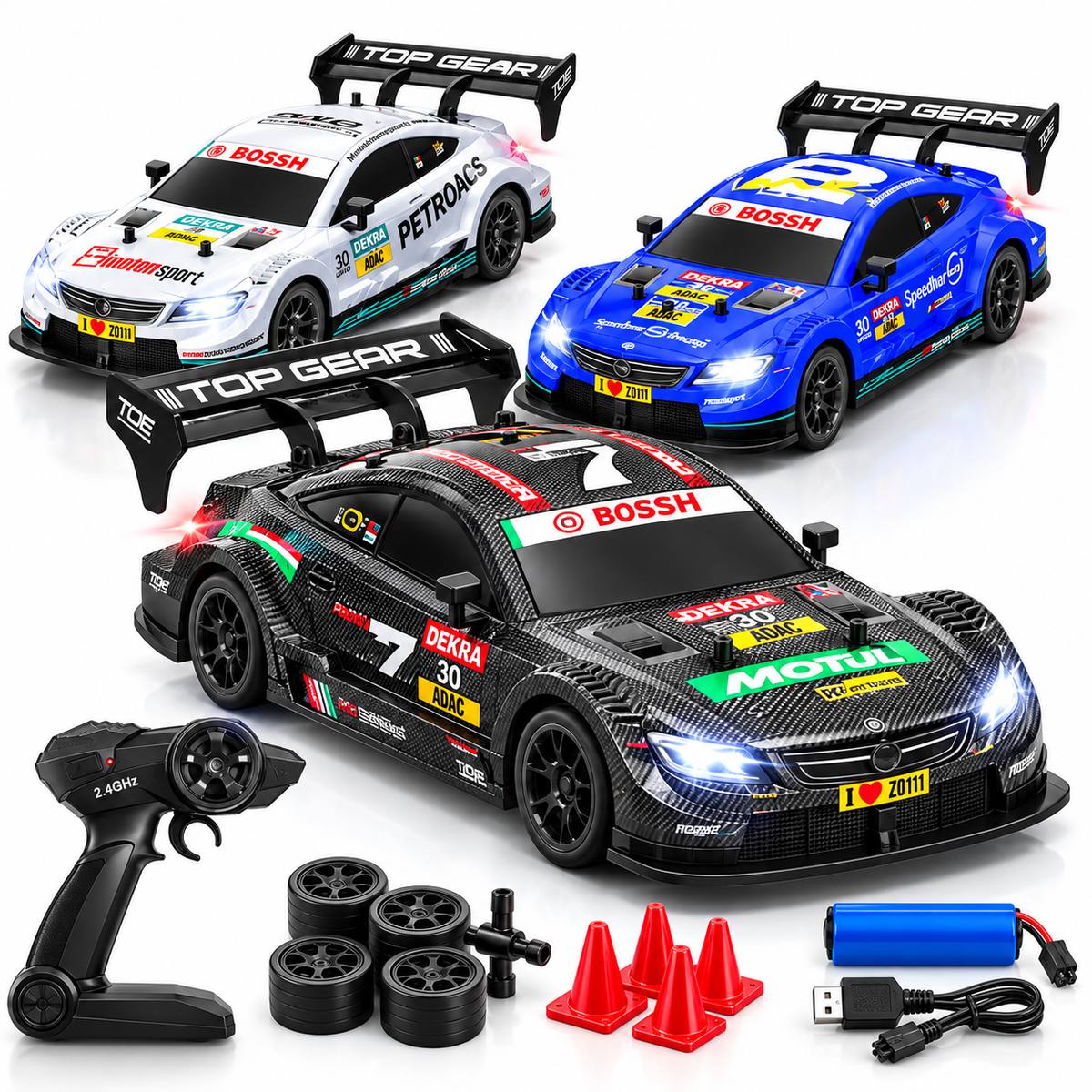 RC Drift Racing Car 30KM/H – 2.4G Remote Control Stunt & Drift Car