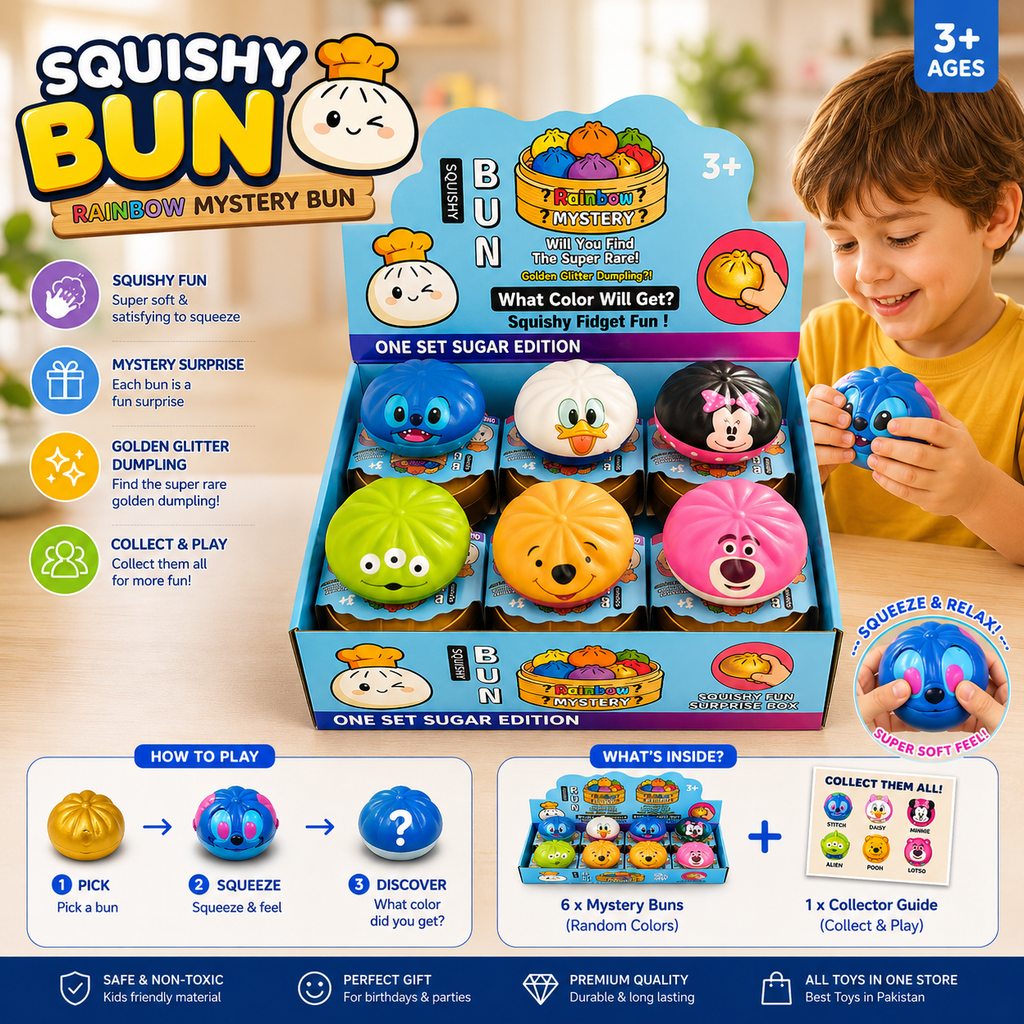Mystery Bun Squishy Toy