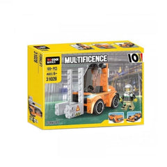 Decool Multi Forklift Cars 10 Models 31028 - 169 Pieces