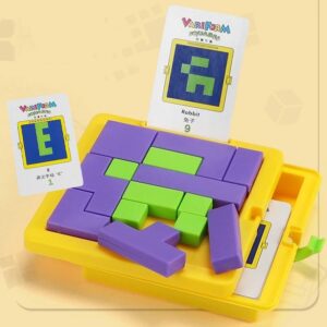 Variform Squares Mind Pattern Puzzle – 55 Challenges - JustForKids