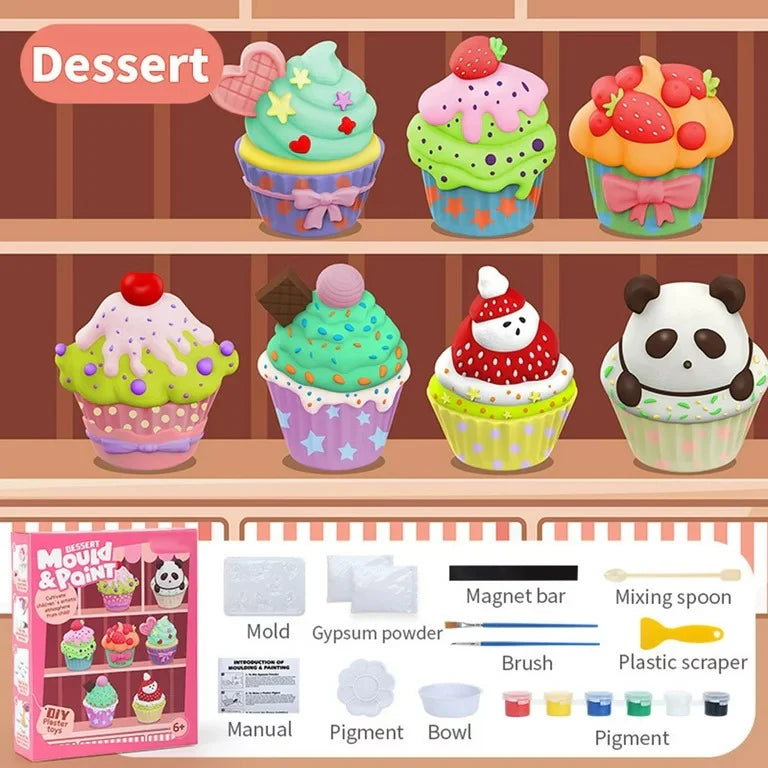 DIY 3D Mould and Paint Kit for Kids