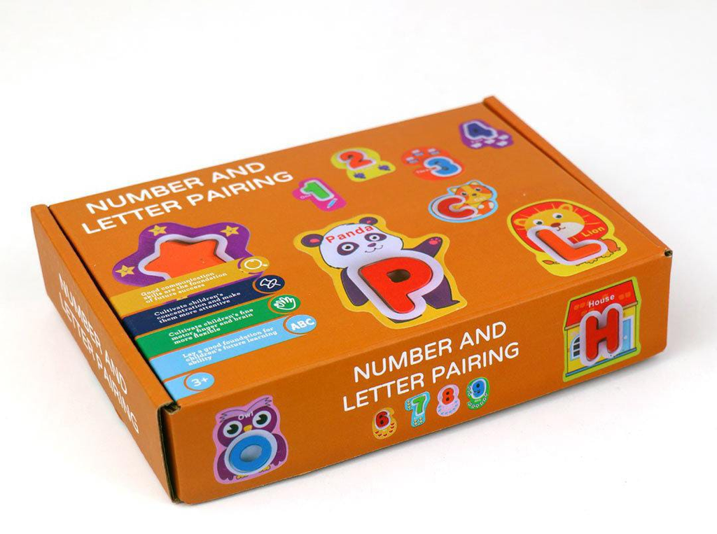 Numbers & Letters Pairing Educational Game For kids