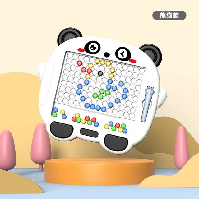 Magnetic Beads Doodle Drawing Board - Panda Design