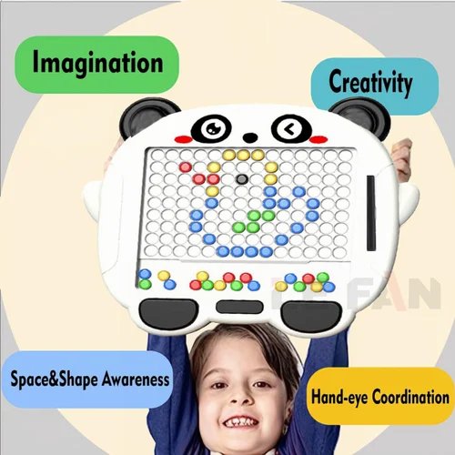 Magnetic Beads Doodle Drawing Board - Panda Design