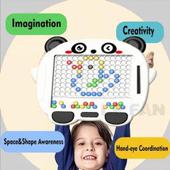 Magnetic Beads Doodle Drawing Board - Panda Design