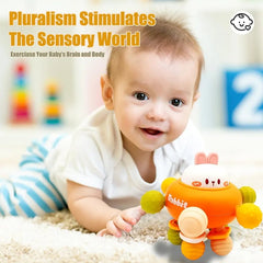 🐰 Baby Teething & Sensory Rabbit Toy