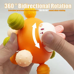 🐰 Baby Teething & Sensory Rabbit Toy