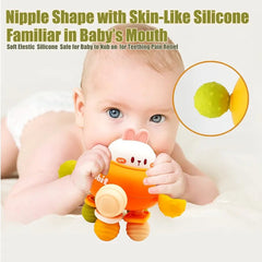 🐰 Baby Teething & Sensory Rabbit Toy