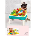 2-in-1 Blocks and Drawing Table - JustForKids