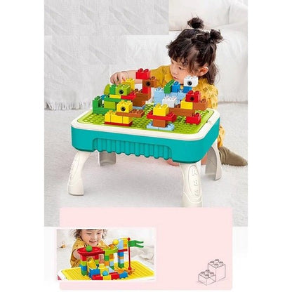 2-in-1 Blocks and Drawing Table