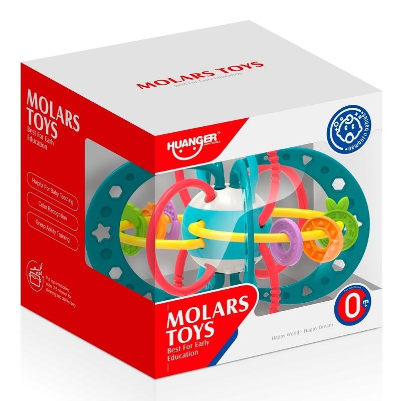Huanger Molars Teether & Rattle