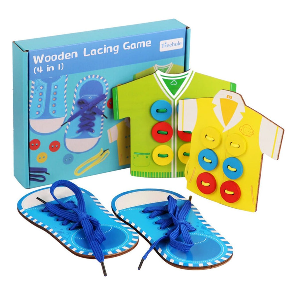 Buy Wooden Lacing/threading Toy