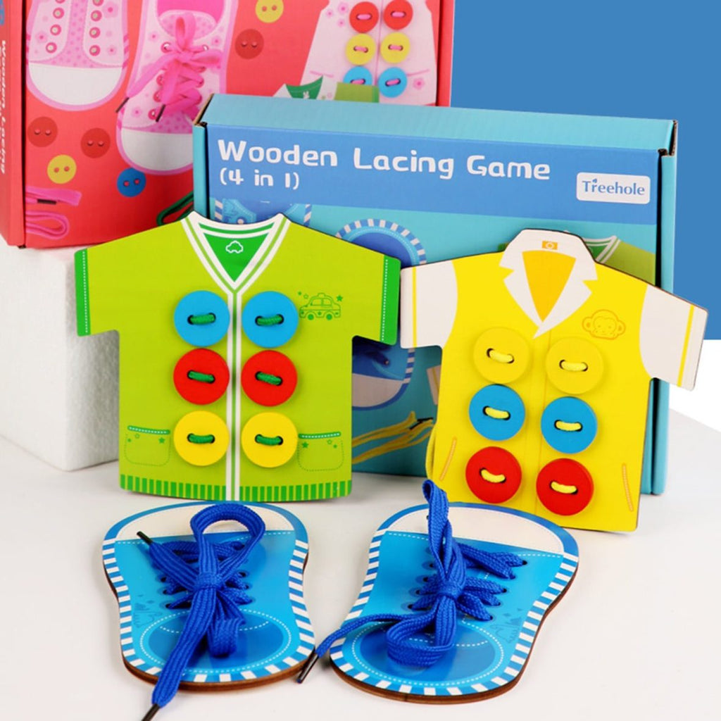 Buy Wooden Lacing/threading Toy