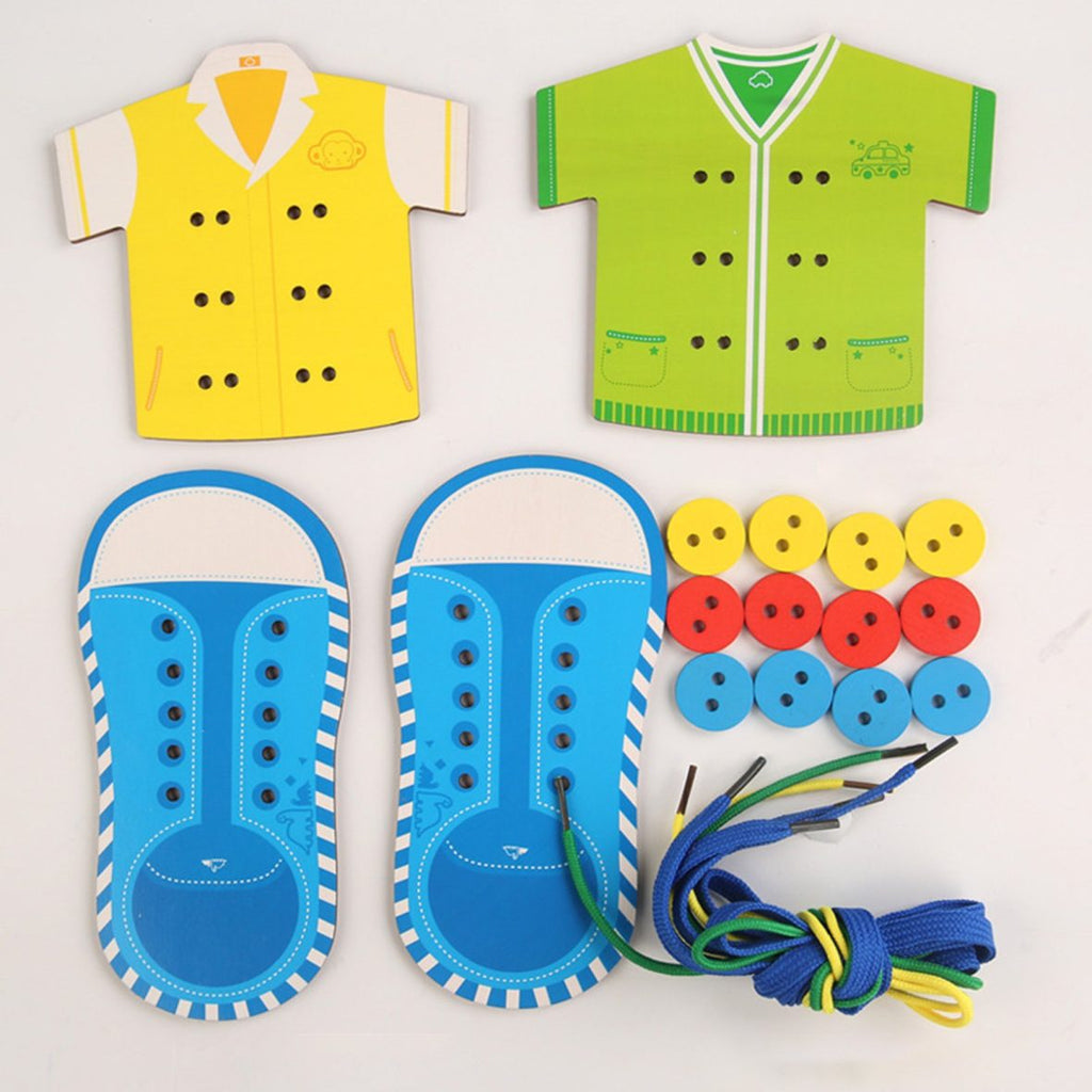 Buy Wooden Lacing/threading Toy