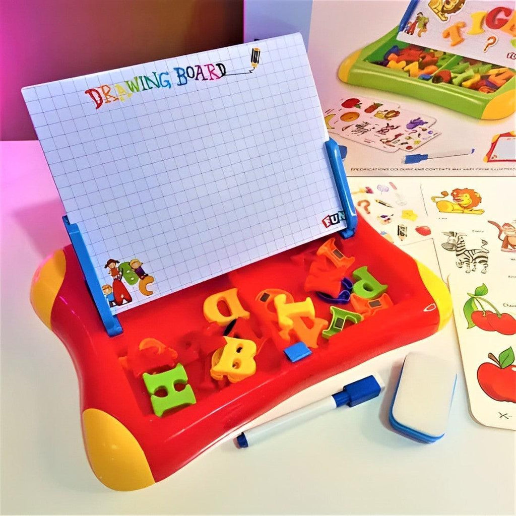 Learning Magnetic Drawing Board 2 in 1 - JustForKids
