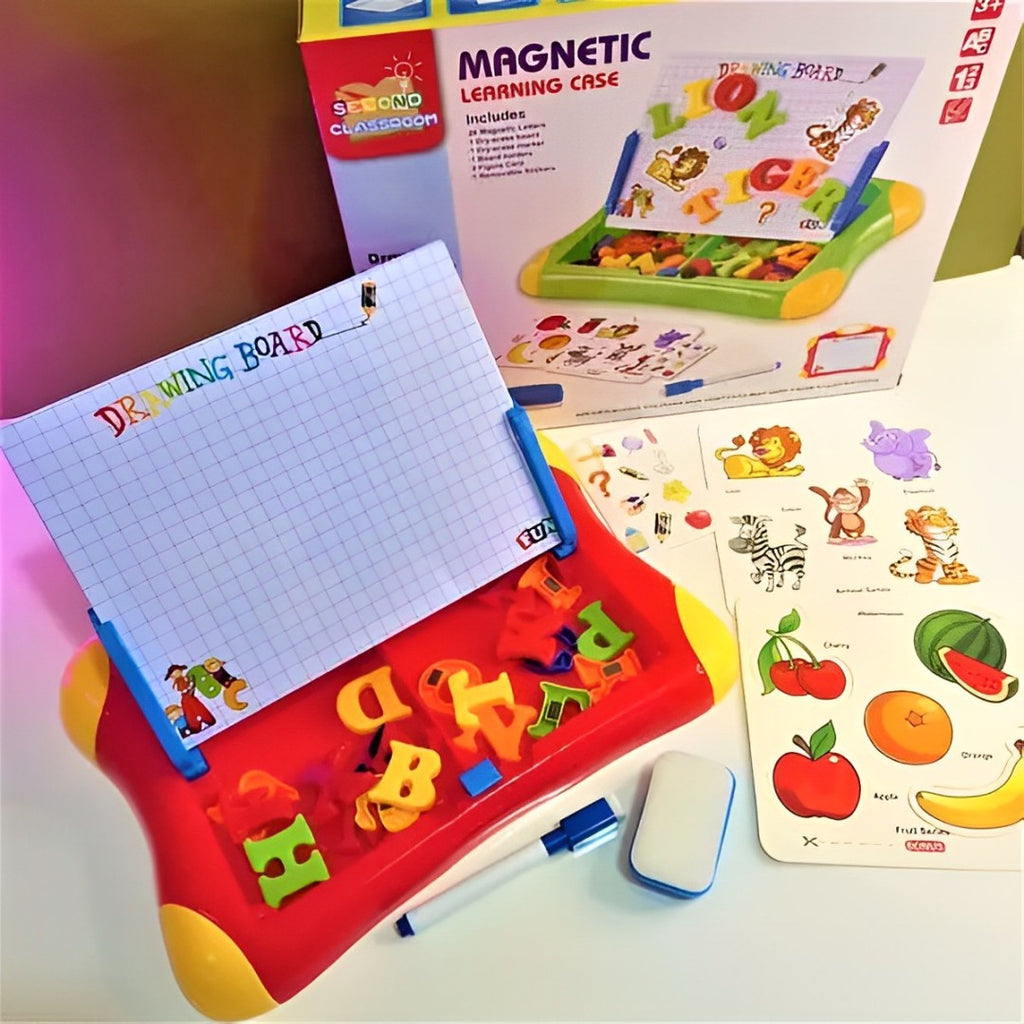 Learning Magnetic Drawing Board 2 in 1 - JustForKids
