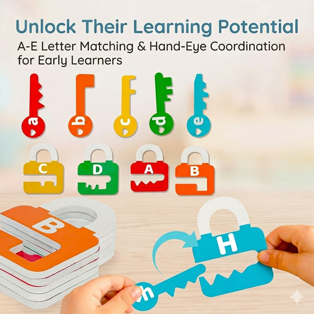 Digital Key Montessori-inspired educational toy