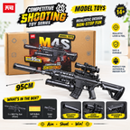 M4S 95cm Competitive Shooting Toy Gun with Scope & Soft Bullets – Model Toy