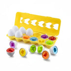Matching Eggs Color Recognition and Shape - JustForKids