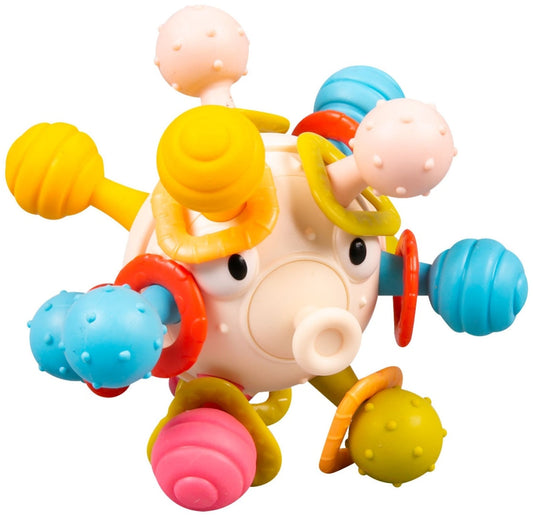 Spinning Puffer Fish Rattle Toy