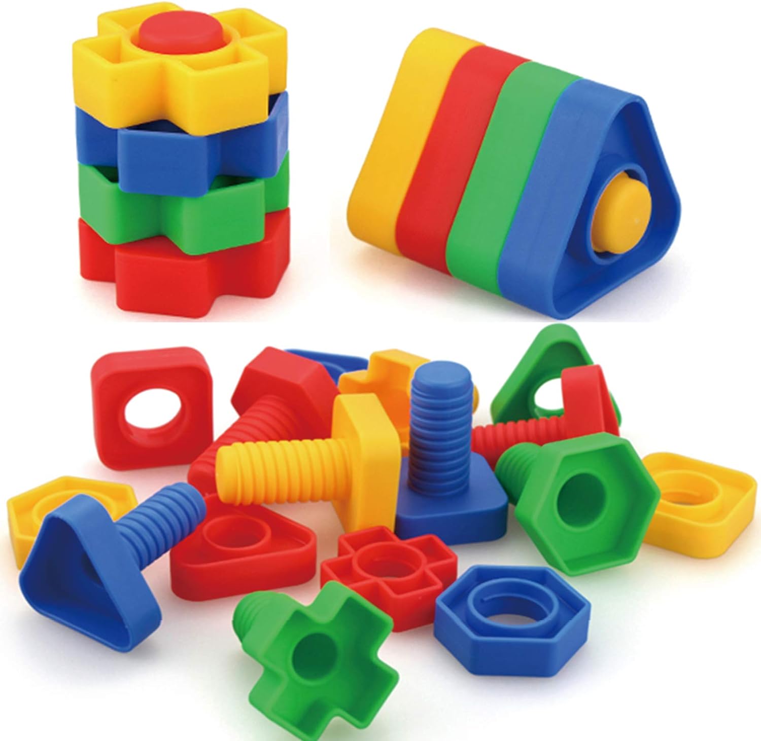 STEM Nuts and Bolts Building Blocks - JustForKids
