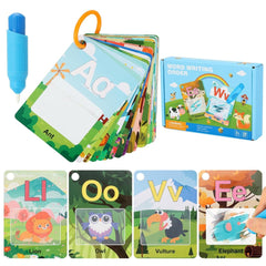 Magical Water Doodle Alphabet Painting Cards