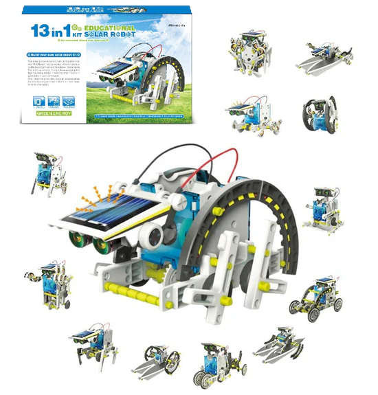 STEM 13-in-1 Educational Solar Robot Science Kit