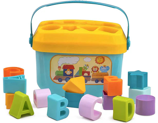 Huanger Baby’s First Blocks – Shape Sorter - JustForKids