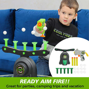 Air Hover Shot Gun Floating Ball Shooting Game - JustForKids