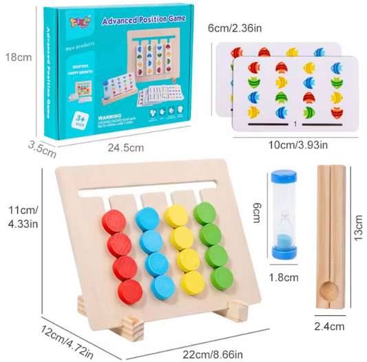 🐟 Four-Color Direction Fish Logic Game 🎣