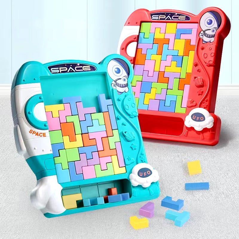 Mind Rocket Tetris Blocks Challenge Game - JustForKids
