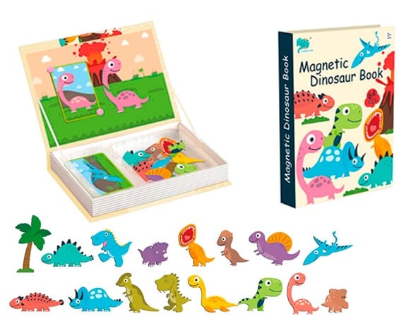 STEAM Magnetic Puzzle Book Board 50 pieces - JustForKids