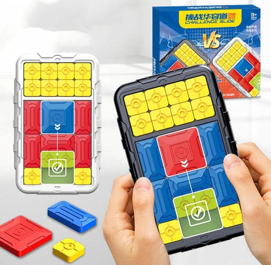 Magnetic Brain Teaser Slide Puzzle Game – Double Player