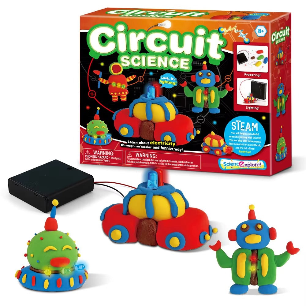 STEM Electric Circuit Science Dough Kit - JustForKids