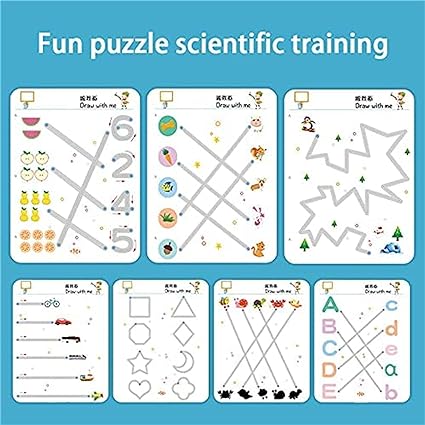Magical Tracing Workbook – Reusable Writing Practice for Kids