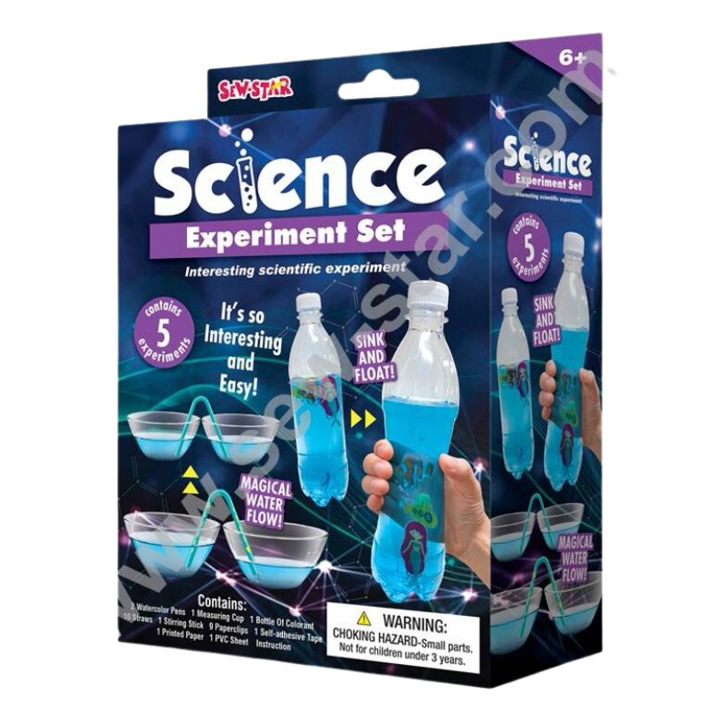 STEM 5in1 Science Experiment Set – Fun & Educational Science Kit for Young Scientists (Ages 6+)