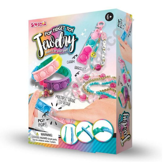 Make Your Own Pop Fidget Jewelry Making Kit