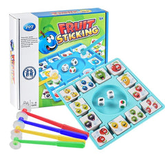 Fruit Sticking Color Number Cognition Activity - A13